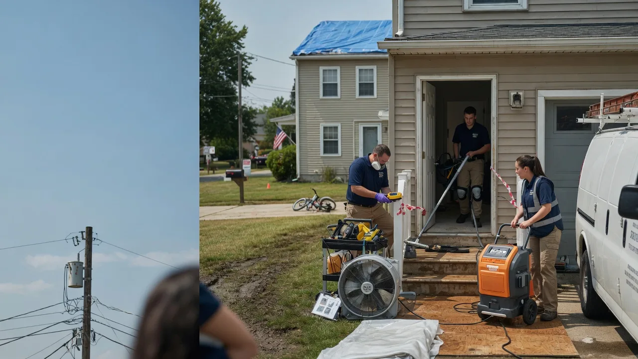 Water Damage Repair in Bureau, IL near me